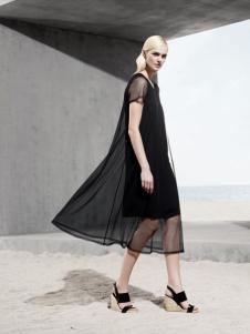 LAPORA 2016新品黑色女裙
