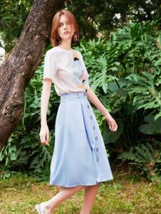 2019樊羽女装文艺半裙