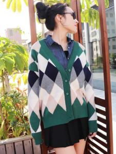 森女小屋新款格子上衣