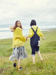 飞鸟和新酒女装新款亮色套装