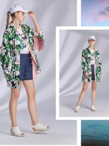 XII BASKET十二篮女装印花外套