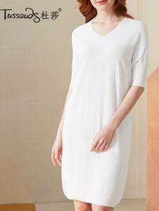 TUSSAUDS女装白色淑女连衣裙