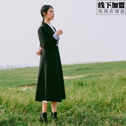 实体店民族风女装店铺加盟高端品牌厂家中国风中式茶服禅服代理