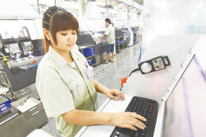 社旗：电子信息产业露出俏模样
