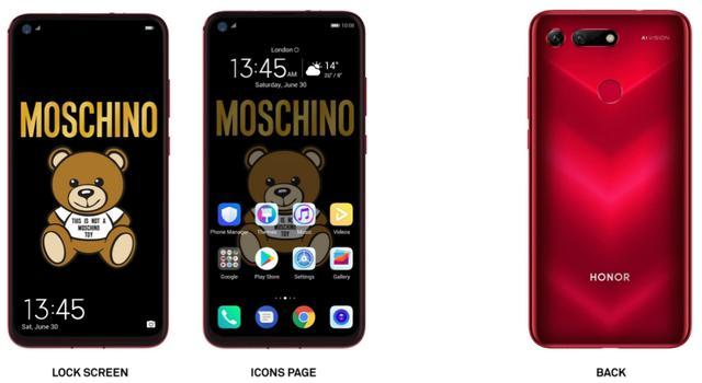 荣耀V20撞上MOSCHINO，今冬最潮时尚单品现身了设计