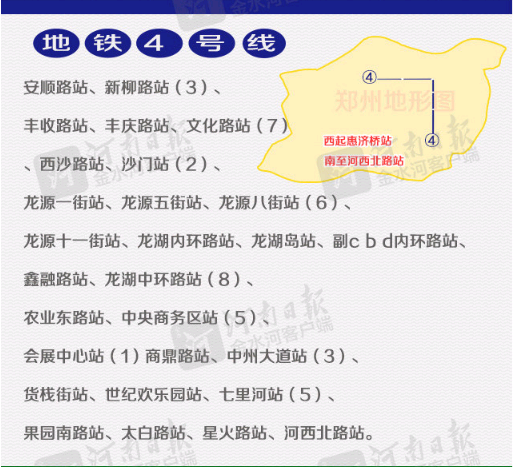 5年后郑州12条地铁线路详图（含站点）