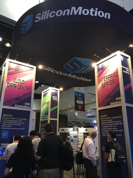 慧荣科技在2018年闪存峰会上推出全新双模企业级SSD控制芯片解决方案