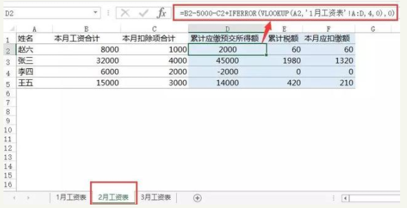 2019年新个税税率表 个税起征5000税率表计算及excel公式