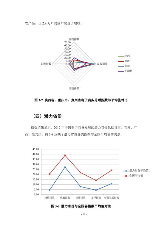 中国电子商务发展指数报告