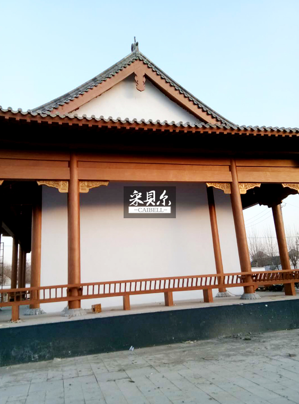 宁夏廊架仿古木纹漆采贝加工技术