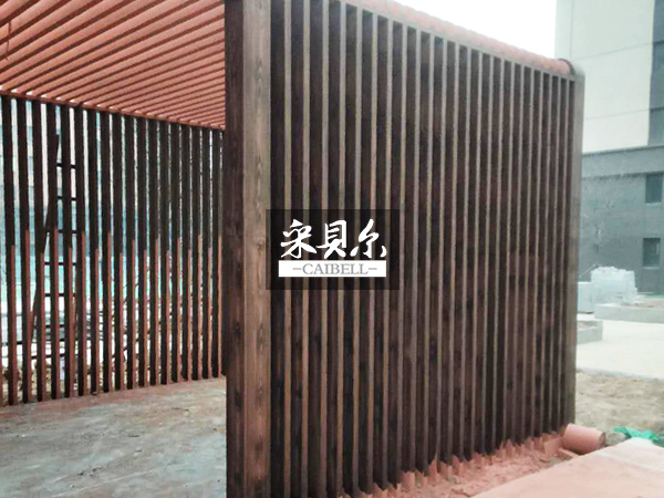 宁夏廊架仿古木纹漆采贝加工技术