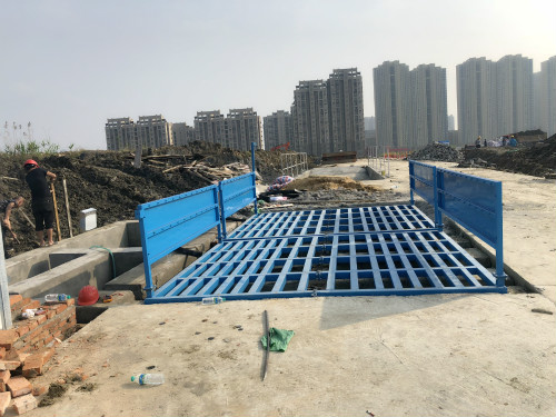 宜春市上高县工地洗车台、全自动冲洗平台