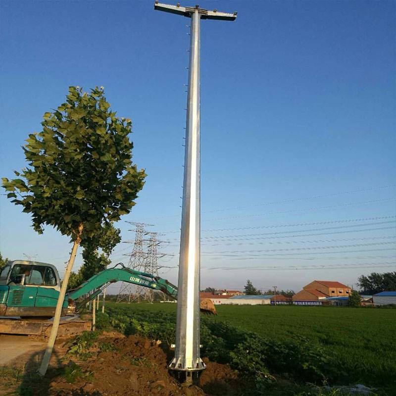 电力管塔生产厂家 18米220KV电力管塔单双回路