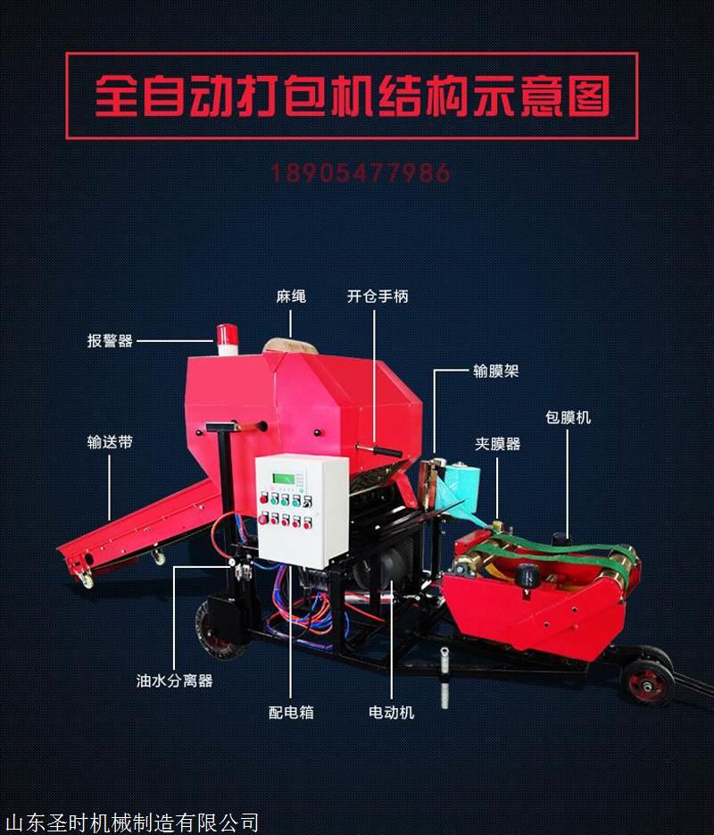 南昌打捆包膜机补贴金额 青贮打捆包膜机