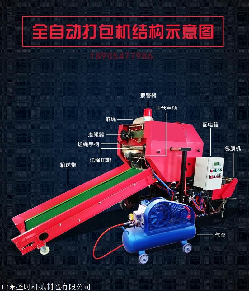 南昌打捆包膜机补贴金额 青贮打捆包膜机