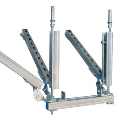 电缆桥架抗震支吊架侧纵向 电气抗震支架 C型钢